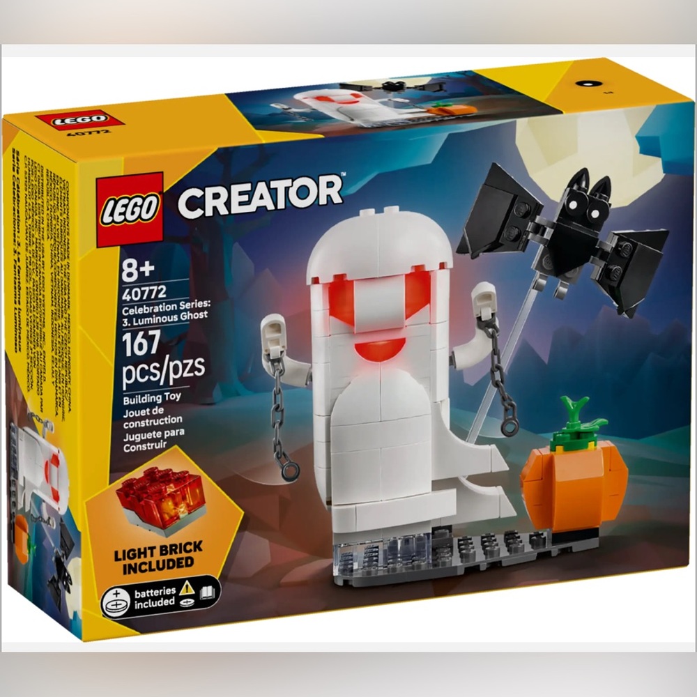 LEGO® Creator Celebration Series: Luminous Ghost (40772) - NWT